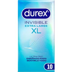 Durex Invisible XL Preservativos 10uds