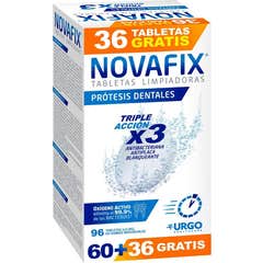 Novafix Tabletas Limpiadoras Triple Acción 96 uds