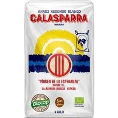Calasparra Riso Bianco Rotondo Bio Imballaggio Plsstico 1kg