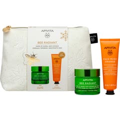 Apivita Pack Bee Radiant Signos de la Edad & Antifatiga 50ml+ Face Mask with Orange 50ml