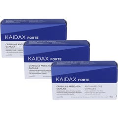 Kaidax Forte Pack Cápsulas Anticaída 3x60caps