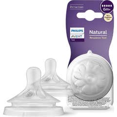 Philips Avent Tetina Natural Birth Response +6M T5 2uds