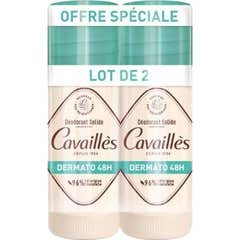 Rogé Cavailles Deo Care Dermato stick 2X40ml