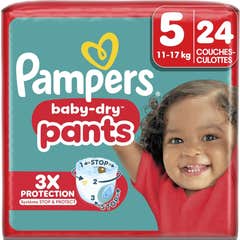 Pampers Baby Dry Pants Size 5 11-17 kg 24 pcs