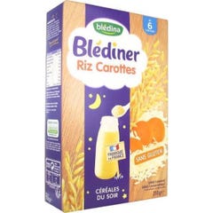 Blediner Cereale Rijst Wortel 210G