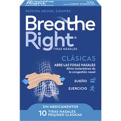 Breathe Right® Small Nasal Strips 10 pieces
