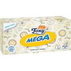 Foxy Mega Facial Tissue 200 pezzi