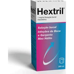 Hextril Hexetidina 1mg/ml Solução Bucal 200ml Hextril Hexetidina 1mg/ml Solução Bucal 200ml