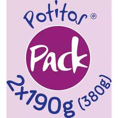 Nutribén Potitos Cena Crema de Calabaza y Zanahoria  +4m 2x120 gr