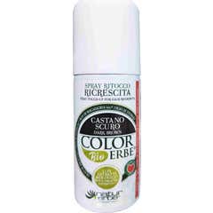 Color Erbe Spray Ritocco Ricrescita Castano Scuro 100ml