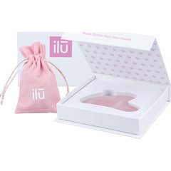 Ilū Gua Sha Stone Rose Quartz 1ud