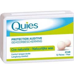 Quies Gehörschutz Cire Naturelle 24uts