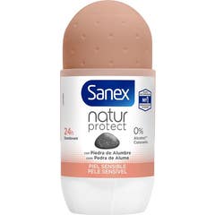 Sanex Natur Protect 0% Roll-On Deodorant Sensitive Skin 50ml