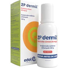 Edol ZP Dermil Piritiona Zinco 20mg/g Suspensão Cutânea 120g