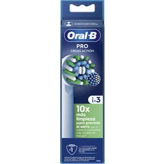 Oral-B CrossAction testine di ricambio 3 pz