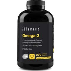 Zenement Omega 3 1000mg Aceite Pescado Salvaje 200 Perlas