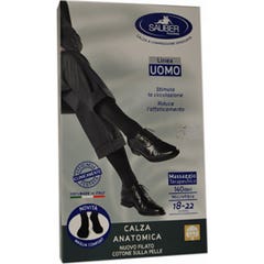 Sauber Media Hombre Negro Spiga Ne de 140D Talla P 1 Par