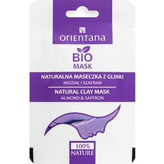 Orientana Saffron Almond Clay Mascarilla Facial 3uds