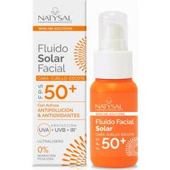 Natysal Fluido Solar Spf50+ Cara Cuello Escote 50ml