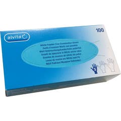 Alvita Guantes Nitrilo TM 100uds