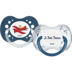 Dodie Chupetes Principito Avión +18M Silicona 2uds