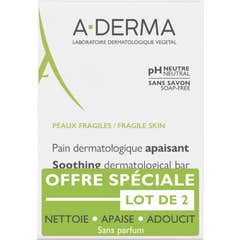 A-Derma Pan Dermatologisch Beruhigend 2x100 g