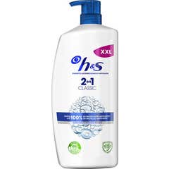 Head & Shoulders Clásico Champú Anticaspa Acond 2 en 1 1000 ml