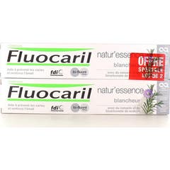 Fluocaril Natur'Essence Pack de Pasta Dental Blanqueadora 2x75ml