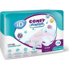 ID Comfy Junior Slip Incontinence Unisex XS 40x70cm 14uds