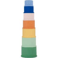 Badabulle Set Juguetes Apilables Silicona 7uds
