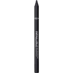 Loreal Infaillible Crayon Gel 24h Eyeliner Wasserdicht 01 Schwarz