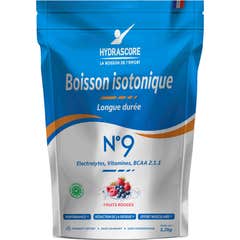 Hydrascore N°9 Frutos Rojos Bebida Energética Bcaa 1.200g