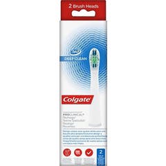 Colgate ProClinical Spazzolino Elettrico di Ricambio 2 Unità