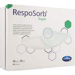 Resposorb Super Apósito Super Absorbente 10x10 cm 10 uds