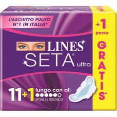 Lines Seta Ultra Absorbants Wings 12uds