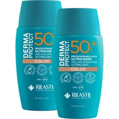 Rilastil Dermaprotect SPF50+ mit Farbe 2x50 ml