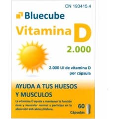 Bluecube Vitamina D 2000 60caps