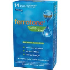Ferrotone Fer Naturel + Vitamine C 14x25 ml