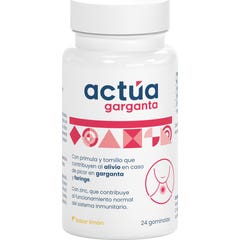 Actúa Garganta gominolas sabor limón 24 uds