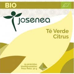 Josenea Té Verde Citrus BIO 15 pirámides en sobre