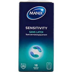 Manix Sensitivity Preservativo Lubrificato Senza Lattice 10 pz