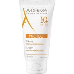 Crema fotoprotettiva A-derma SPF50 per pelli normali e secche 40ml