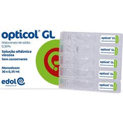 Edol Opticol gl Solução Oftálmica 30 X0,35 ml