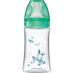 Dodie Biberón Anticólico 0-6 M Verde 270 ml