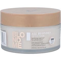 Schwarzkopf Blondme All Blondes Detox Haar Maske 200ml