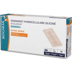 Biogaran Border+ Extra Mince Cerotto in Silicone 6x12cm 10 pz