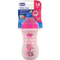 Chicco Świecący kieliszek świecący różowy 14M+ 1szt