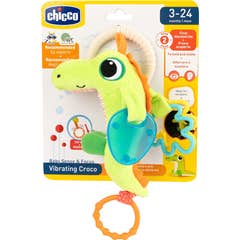 Chicco Fabric Rattle Crocodile 1 pc