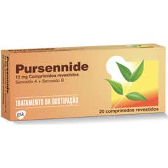 Pursennide 12mg Senosido A + Senosido B 20comp Pursennide 12mg Senosido A + Senosido B 20comp