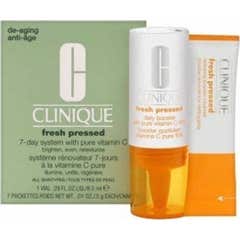 Clinique Vitamin C Fresh Pressed 7day System Treatment 7 Packe